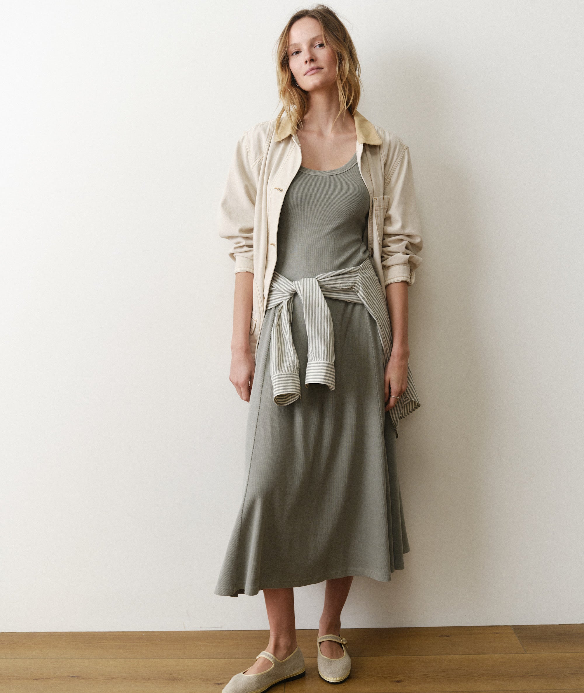 S2_W_Lexi_Rib_Fit_Flare_Dress_Fern_2227-Final-Web